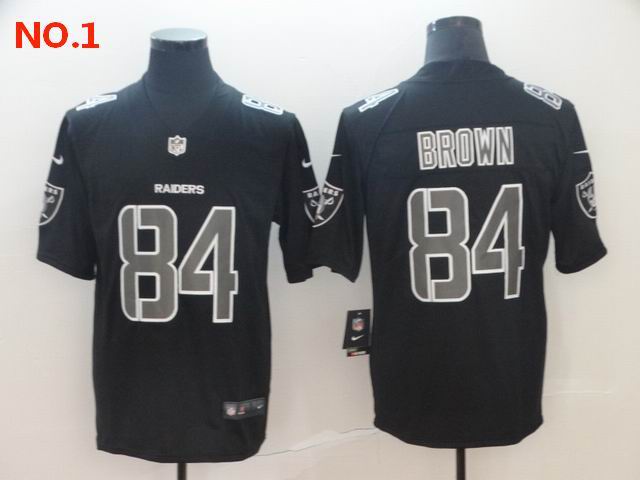 Men's Las Vegas Raiders #84 Antonio Brown Jerseys-51